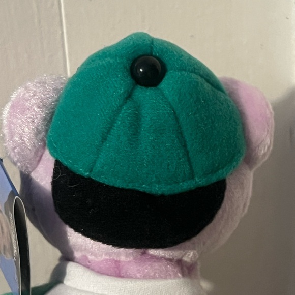 2000 Zeeks Nsync "Chris" Pop Star Boy Band Collectible Plush Pink Bear NWT - Picture 4 of 11